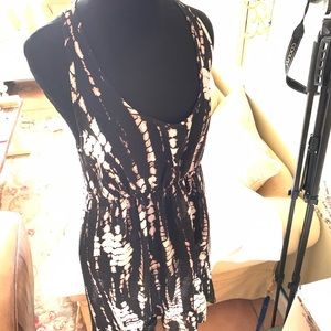 Love this sheer racer back dress